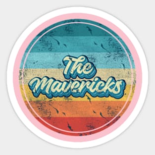 the mavericks country music t shirt Sticker